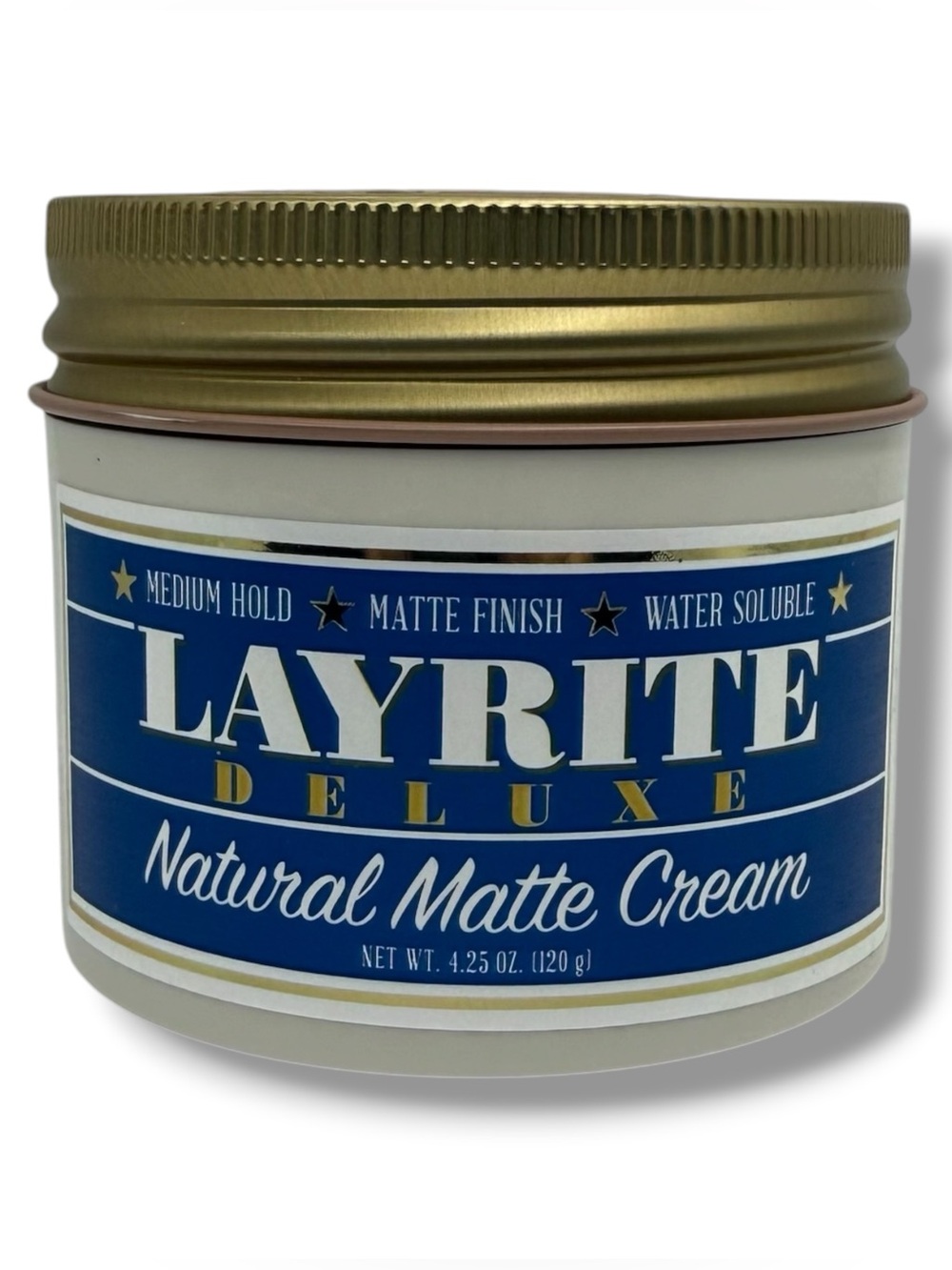 Layrite Natural Matte Cream 4.25 oz Medium Hold Matte Hair Styling Cream